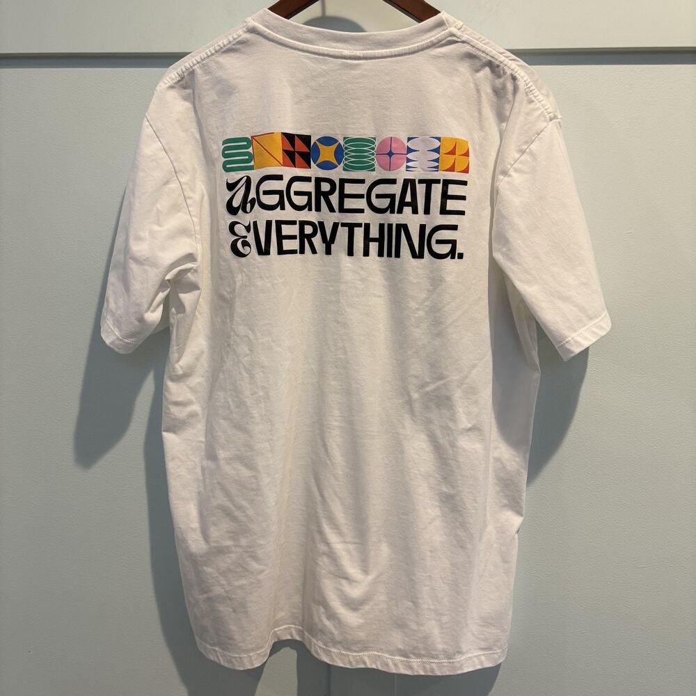 Crytpo Aggregation Summit Shirt Mens XL Aggregate Everything Web3 Blockchain Tee